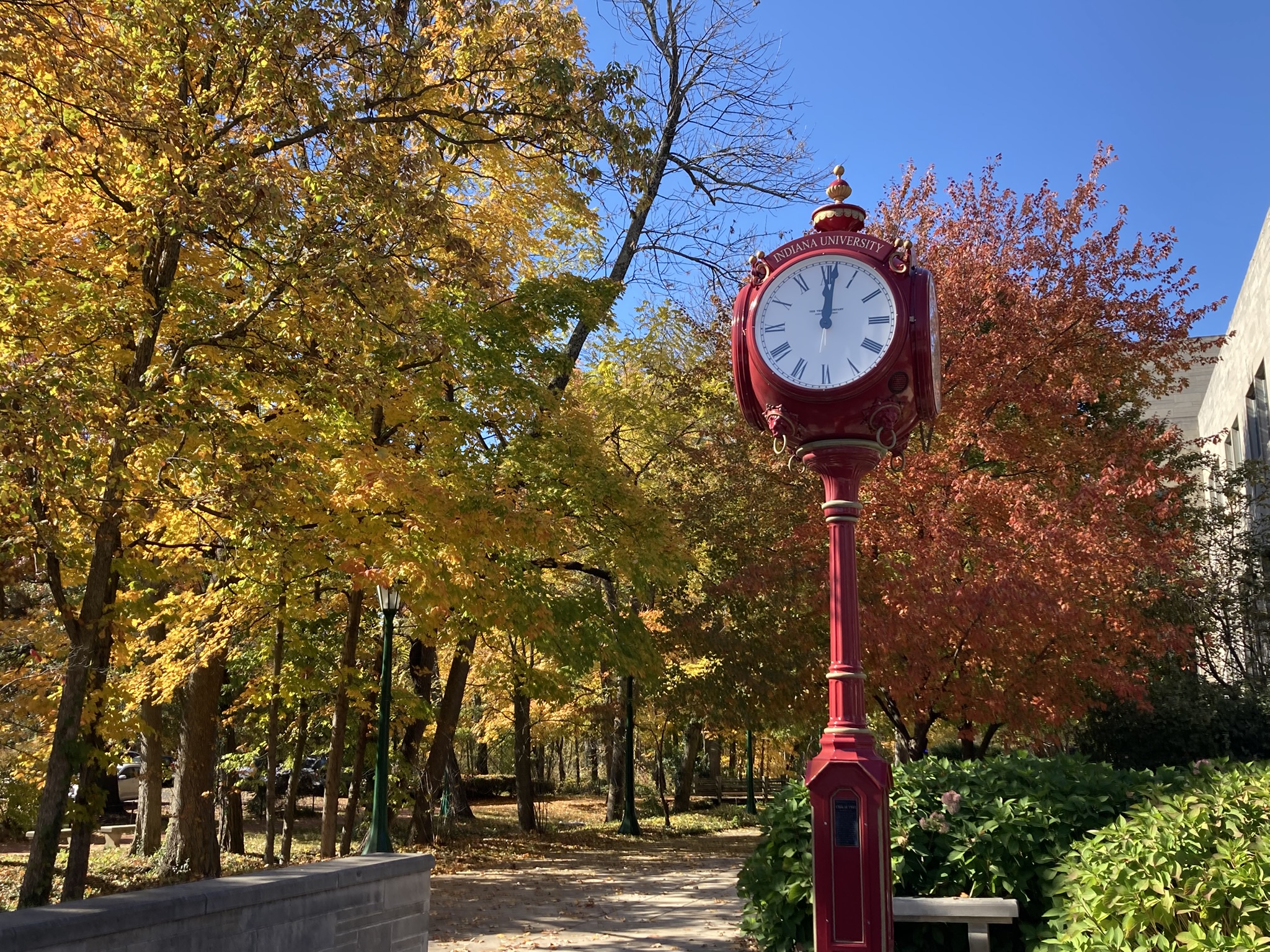 Fall beauty on IUB, near Neal Marshal